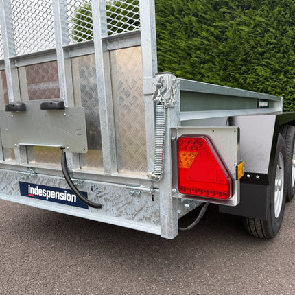 Indespension Braked 8' X 4' Twin Axle Trailer (Ramped Trailer)