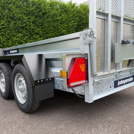 Indespension Braked 8' X 4' Twin Axle Trailer (Ramped Trailer)