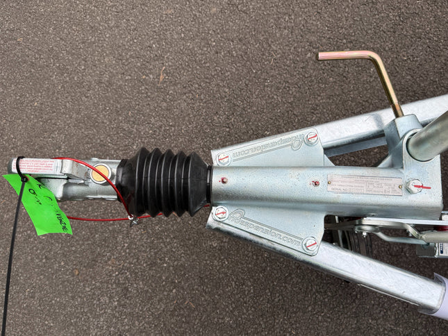 Indespension Braked 8' X 4' Twin Axle Trailer (Ramped Trailer)