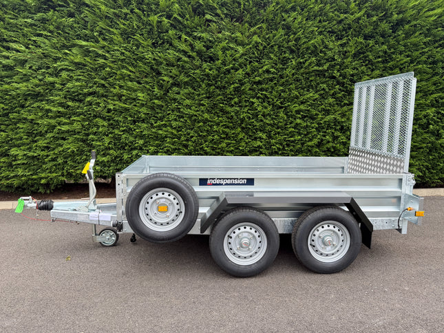 Indespension Braked 8' X 4' Twin Axle Trailer (Ramped Trailer)