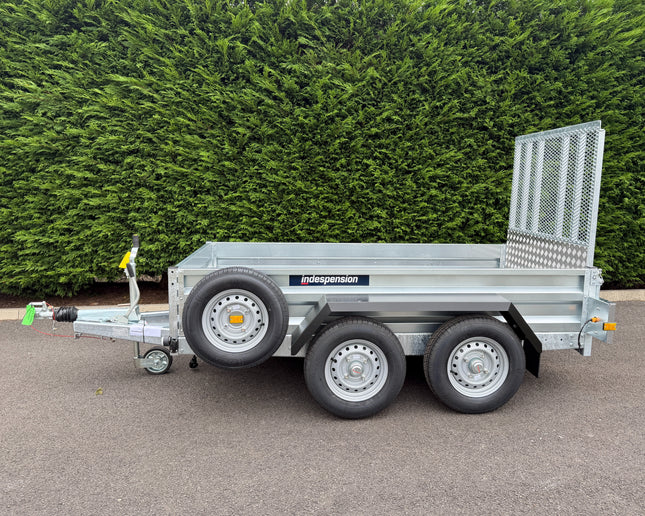 Indespension Braked 8' X 4' Twin Axle Trailer (Ramped Trailer)
