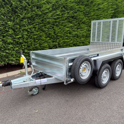 Indespension Braked 8' X 4' Twin Axle Trailer (Ramped Trailer)