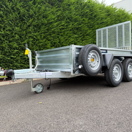 Indespension Braked 8' X 4' Twin Axle Trailer (Ramped Trailer)