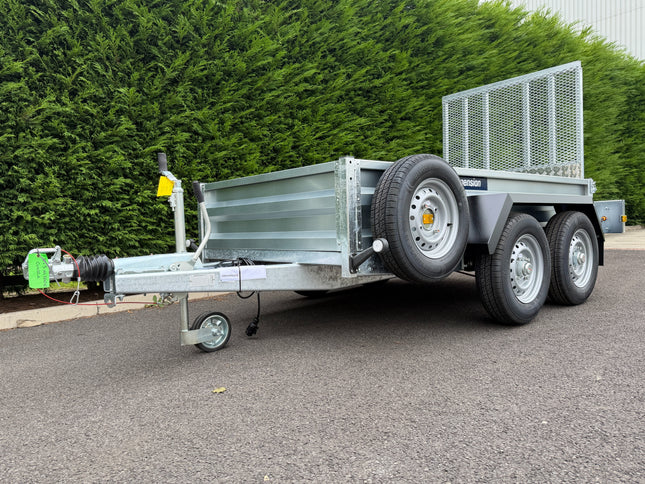 Indespension Braked 8' X 4' Twin Axle Trailer (Ramped Trailer)