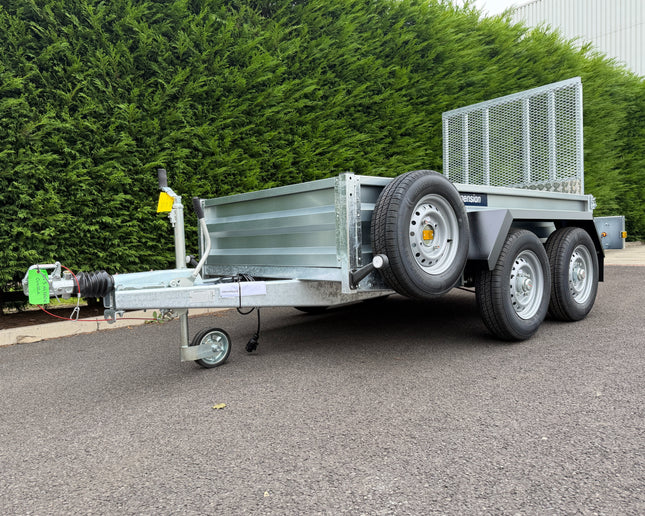 Indespension Braked 8' X 4' Twin Axle Trailer (Ramped Trailer)