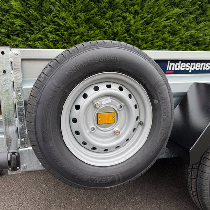 Indespension Braked 8' X 4' Twin Axle Trailer (Ramped Trailer)