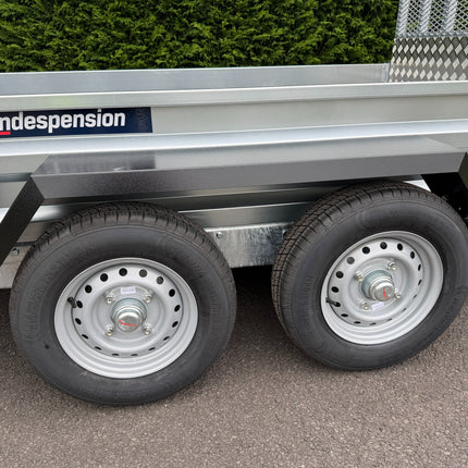 Indespension Braked 8' X 4' Twin Axle Trailer (Ramped Trailer)