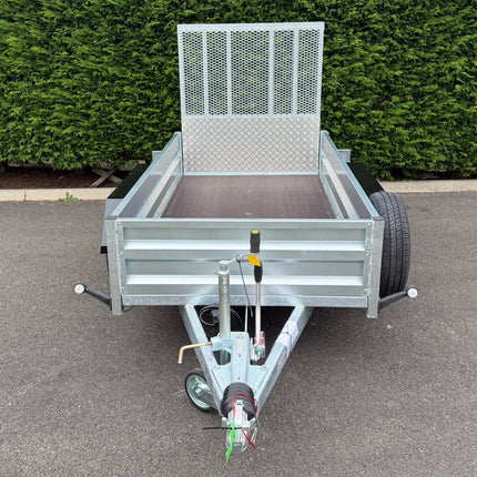 Indespension Braked 8' X 4' Twin Axle Trailer (Ramped Trailer)