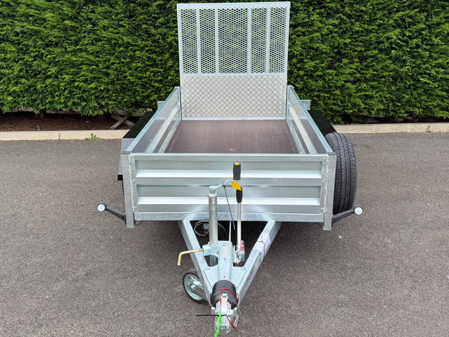 Indespension Braked 8' X 4' Twin Axle Trailer (Ramped Trailer)