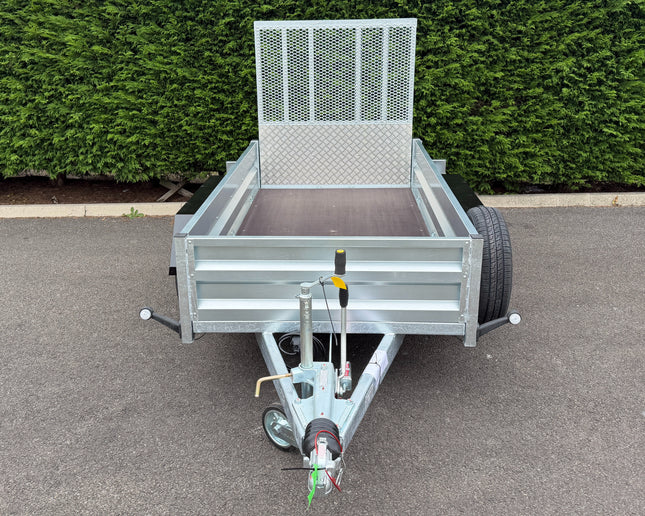 Indespension Braked 8' X 4' Twin Axle Trailer (Ramped Trailer)