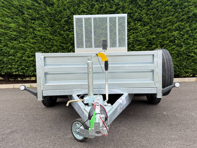 Indespension Braked 8' X 4' Twin Axle Trailer (Ramped Trailer)