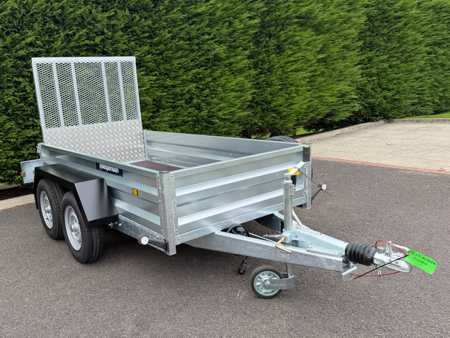 Indespension Braked 8' X 4' Twin Axle Trailer (Ramped Trailer)