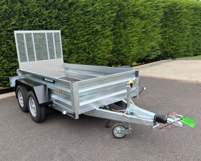 Indespension Braked 8' X 4' Twin Axle Trailer (Ramped Trailer)