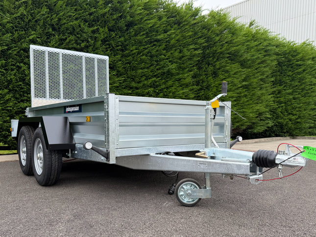 Indespension Braked 8' X 4' Twin Axle Trailer (Ramped Trailer)