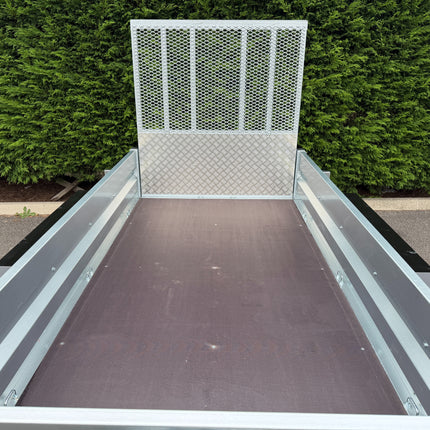 Indespension Braked 8' X 4' Twin Axle Trailer (Ramped Trailer)