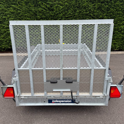 Indespension Braked 8' X 5' Twin Axle Trailer (Ramped)