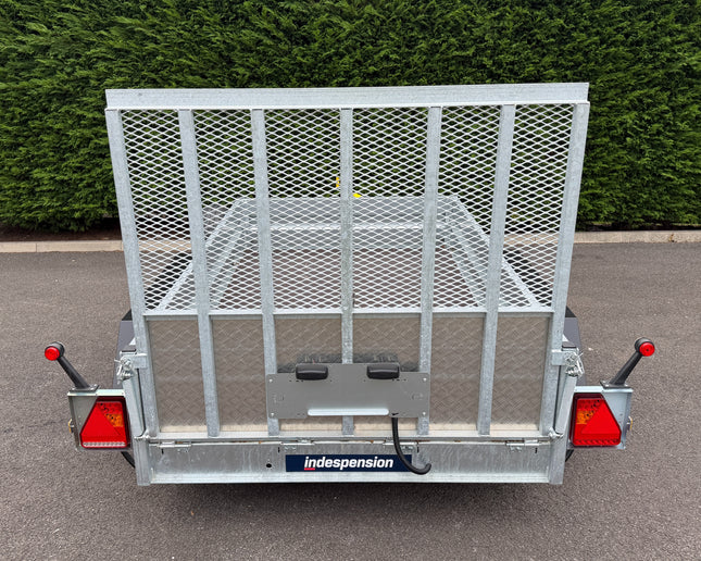 Indespension Braked 8' X 5' Twin Axle Trailer (Ramped)