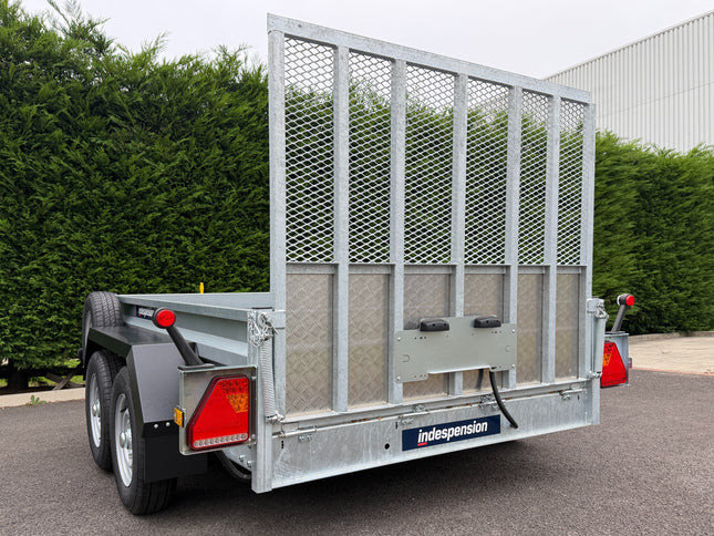 Indespension Braked 8' X 5' Twin Axle Trailer (Ramped)