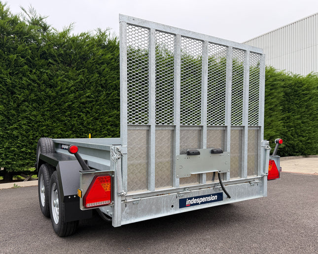 Indespension Braked 8' X 5' Twin Axle Trailer (Ramped)