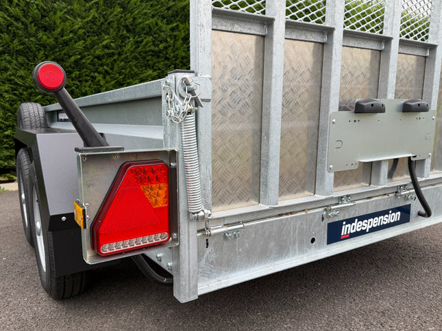 Indespension Braked 8' X 5' Twin Axle Trailer (Ramped)