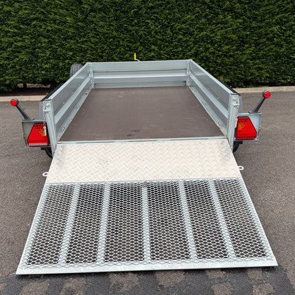 Indespension Braked 8' X 5' Twin Axle Trailer (Ramped)