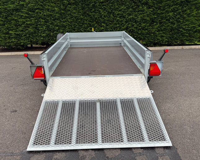 Indespension Braked 8' X 5' Twin Axle Trailer (Ramped)