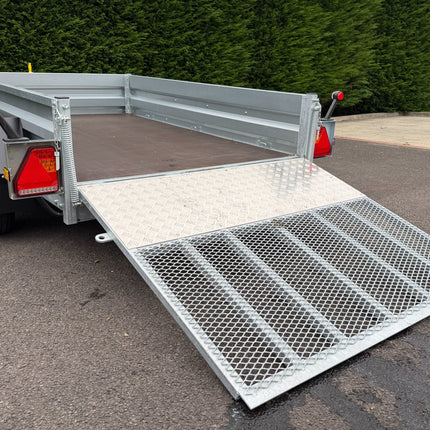Indespension Braked 8' X 5' Twin Axle Trailer (Ramped)