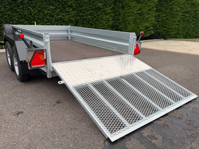 Indespension Braked 8' X 5' Twin Axle Trailer (Ramped)