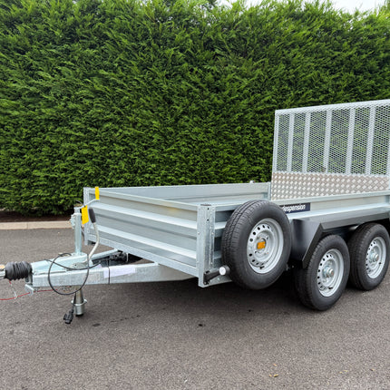 Indespension Braked 8' X 5' Twin Axle Trailer (Ramped)