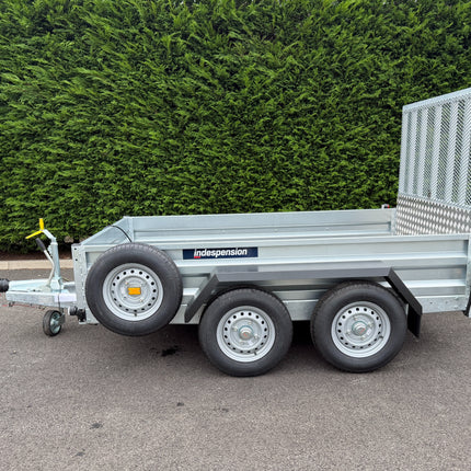 Indespension Braked 8' X 5' Twin Axle Trailer (Ramped)