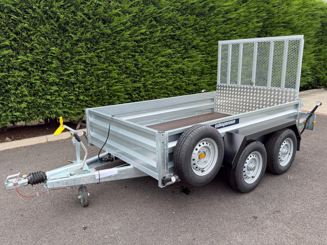 Indespension Braked 8' X 5' Twin Axle Trailer (Ramped)