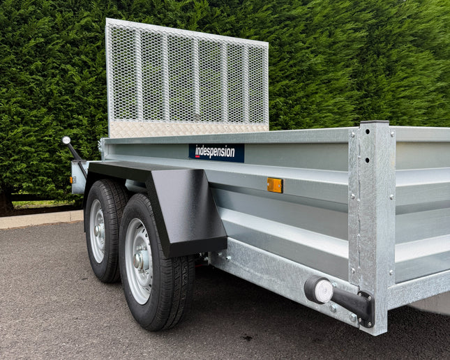 Indespension Braked 8' X 5' Twin Axle Trailer (Ramped)