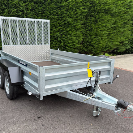 Indespension Braked 8' X 5' Twin Axle Trailer (Ramped)