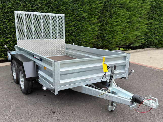 Indespension Braked 8' X 5' Twin Axle Trailer (Ramped)