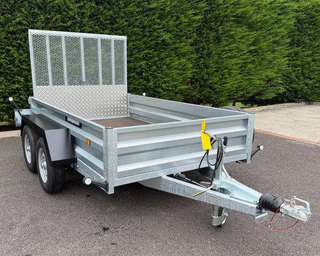 Indespension Braked 8' X 5' Twin Axle Trailer (Ramped)