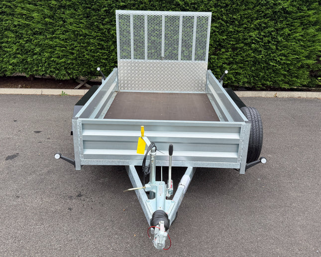 Indespension Braked 8' X 5' Twin Axle Trailer (Ramped)