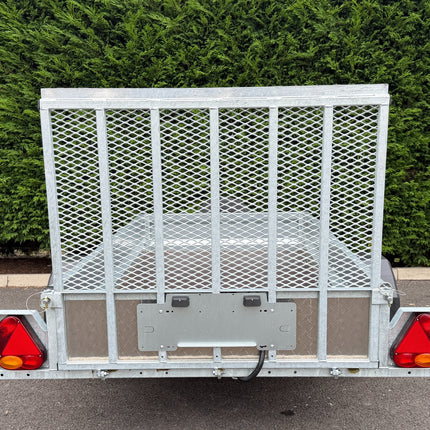 Indespension Unbraked 8' X 4' Single Axle Trailer (Ramptail)