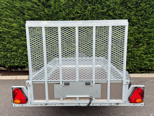 Indespension Unbraked 8' X 4' Single Axle Trailer (Ramptail)
