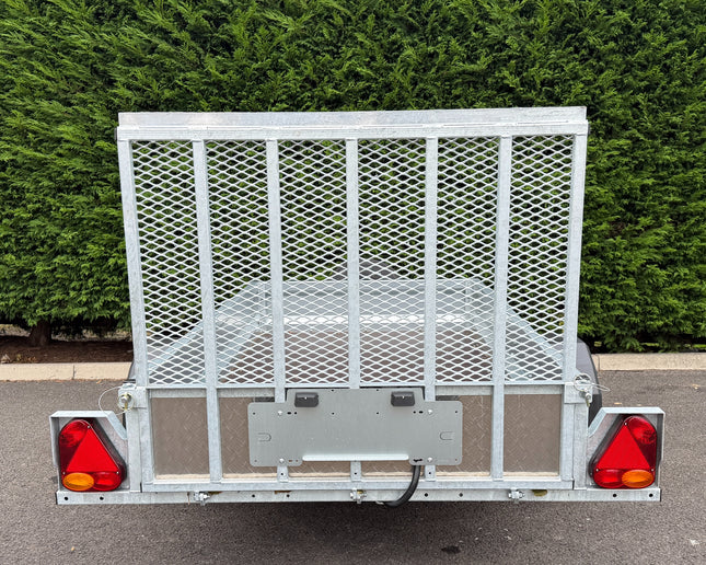 Indespension Unbraked 8' X 4' Single Axle Trailer (Ramptail)