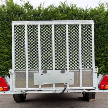 Indespension Unbraked 8' X 4' Single Axle Trailer (Ramptail)