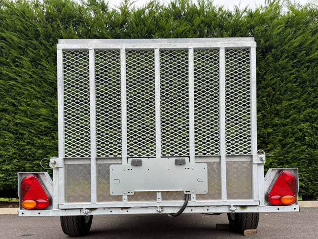 Indespension Unbraked 8' X 4' Single Axle Trailer (Ramptail)