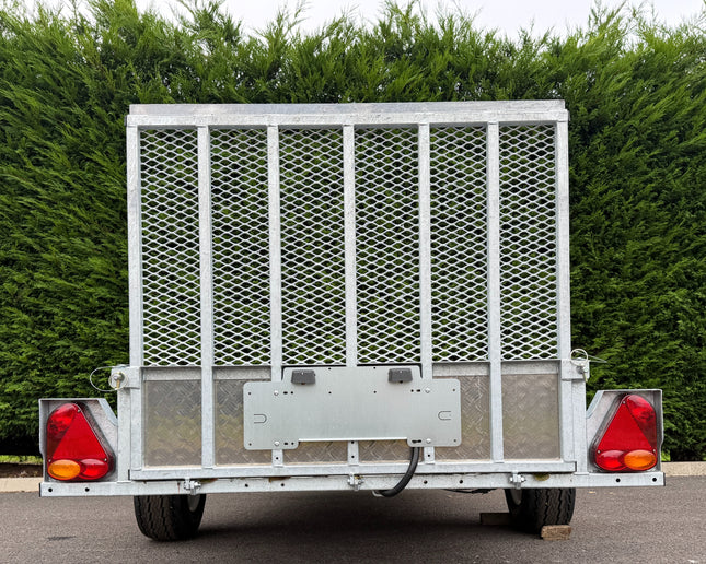Indespension Unbraked 8' X 4' Single Axle Trailer (Ramptail)