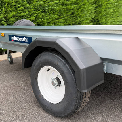 Indespension Unbraked 8' X 4' Single Axle Trailer (Ramptail)