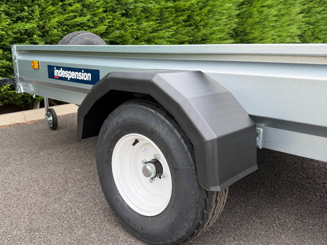 Indespension Unbraked 8' X 4' Single Axle Trailer (Ramptail)
