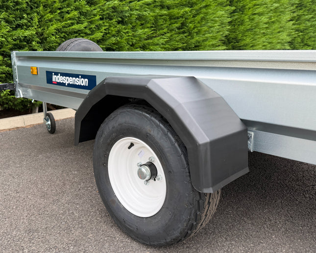 Indespension Unbraked 8' X 4' Single Axle Trailer (Ramptail)