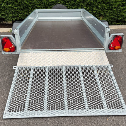 Indespension Unbraked 8' X 4' Single Axle Trailer (Ramptail)