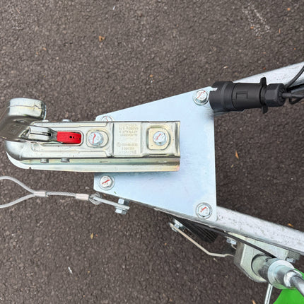 Indespension Unbraked 8' X 4' Single Axle Trailer (Ramptail)