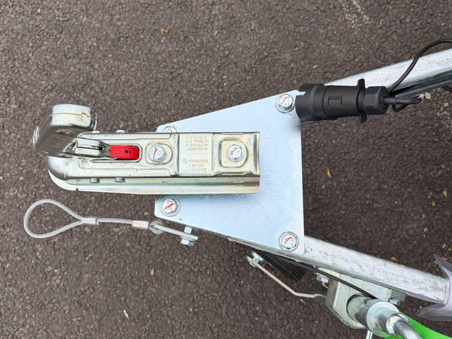 Indespension Unbraked 8' X 4' Single Axle Trailer (Ramptail)