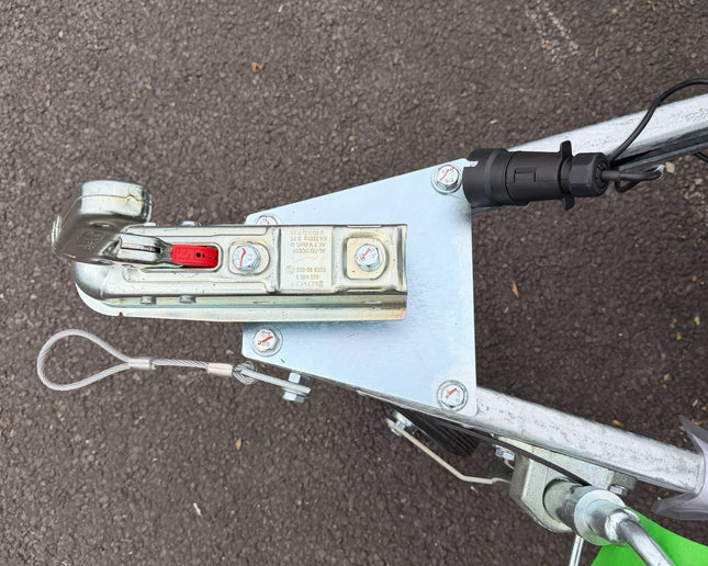 Indespension Unbraked 8' X 4' Single Axle Trailer (Ramptail)