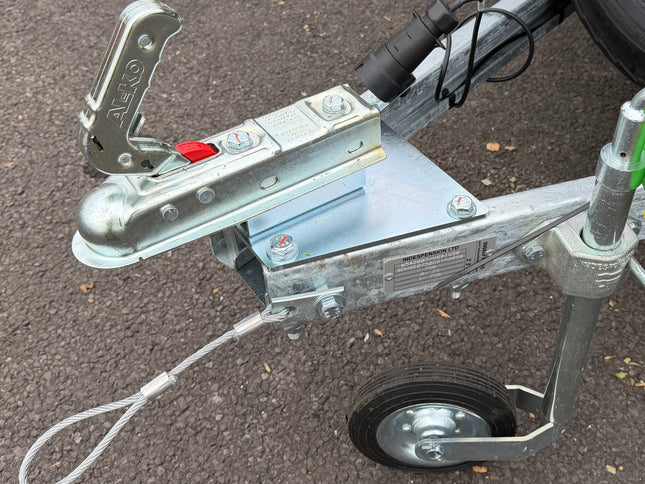 Indespension Unbraked 8' X 4' Single Axle Trailer (Ramptail)